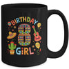 Funny Mexican Party 8th Birthday Girl Fiesta 8 Year Old Mug | siriusteestore