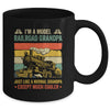 Funny Model Railroad Train Cool Grandpa Fathers Day Retro Mug | siriusteestore