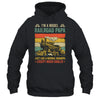 Funny Model Railroad Train Cool Papa Fathers Day Retro Shirt & Hoodie | siriusteestore