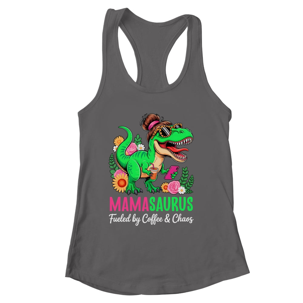 Funny Mom Dinosaur T-Rex Mothers Day Mommy Mamasaurus Shirt & Tank Top | siriusteestore