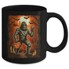 Funny Mummy Bigfoot Halloween Costumes Spooky Season Mens Mug | siriusteestore