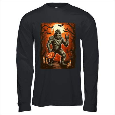 Funny Mummy Bigfoot Halloween Costumes Spooky Season Mens Shirt & Hoodie | siriusteestore