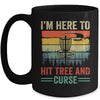 Funny My Big Disc Golf Art For Men Women Flying Disc Sport Mug | siriusteestore