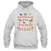 Funny My Daughter In Law Is My Favorite Child Family Butterfly Shirt & Tank Top | siriusteestore