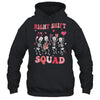 Funny Night Shift Squad Nurses Skeleton Dancing Valentine Shirt & Tank Top | siriusteestore