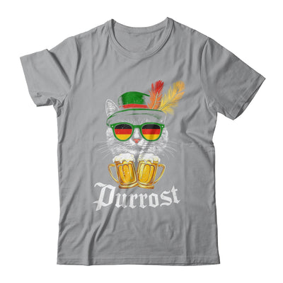 Funny Oktoberfest Cat Bavarian Drinking Beer Purrost Costume Shirt & Hoodie | siriusteestore