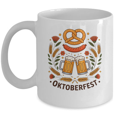Funny Oktoberfest German Drinking Men Women Vintage Mug | siriusteestore