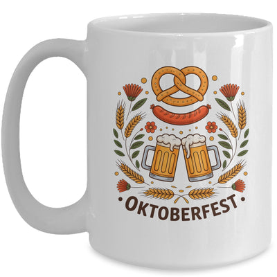 Funny Oktoberfest German Drinking Men Women Vintage Mug | siriusteestore