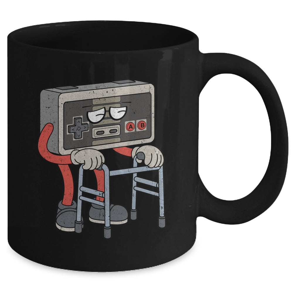 Funny Old Gamer Gaming Retro 80s 90s Video Game Old Gamer Mug | siriusteestore