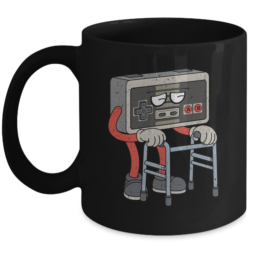Funny Old Gamer Gaming Retro 80s 90s Video Game Old Gamer Mug | siriusteestore