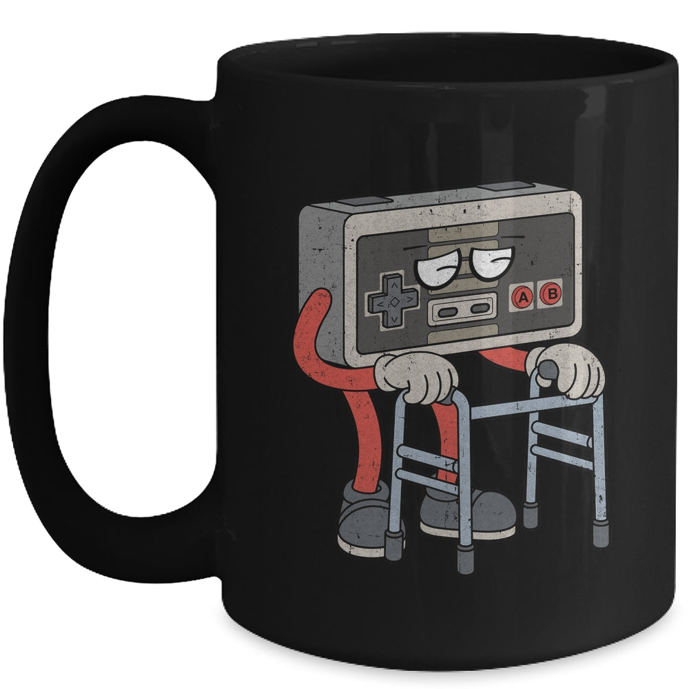 Funny Old Gamer Gaming Retro 80s 90s Video Game Old Gamer Mug | siriusteestore