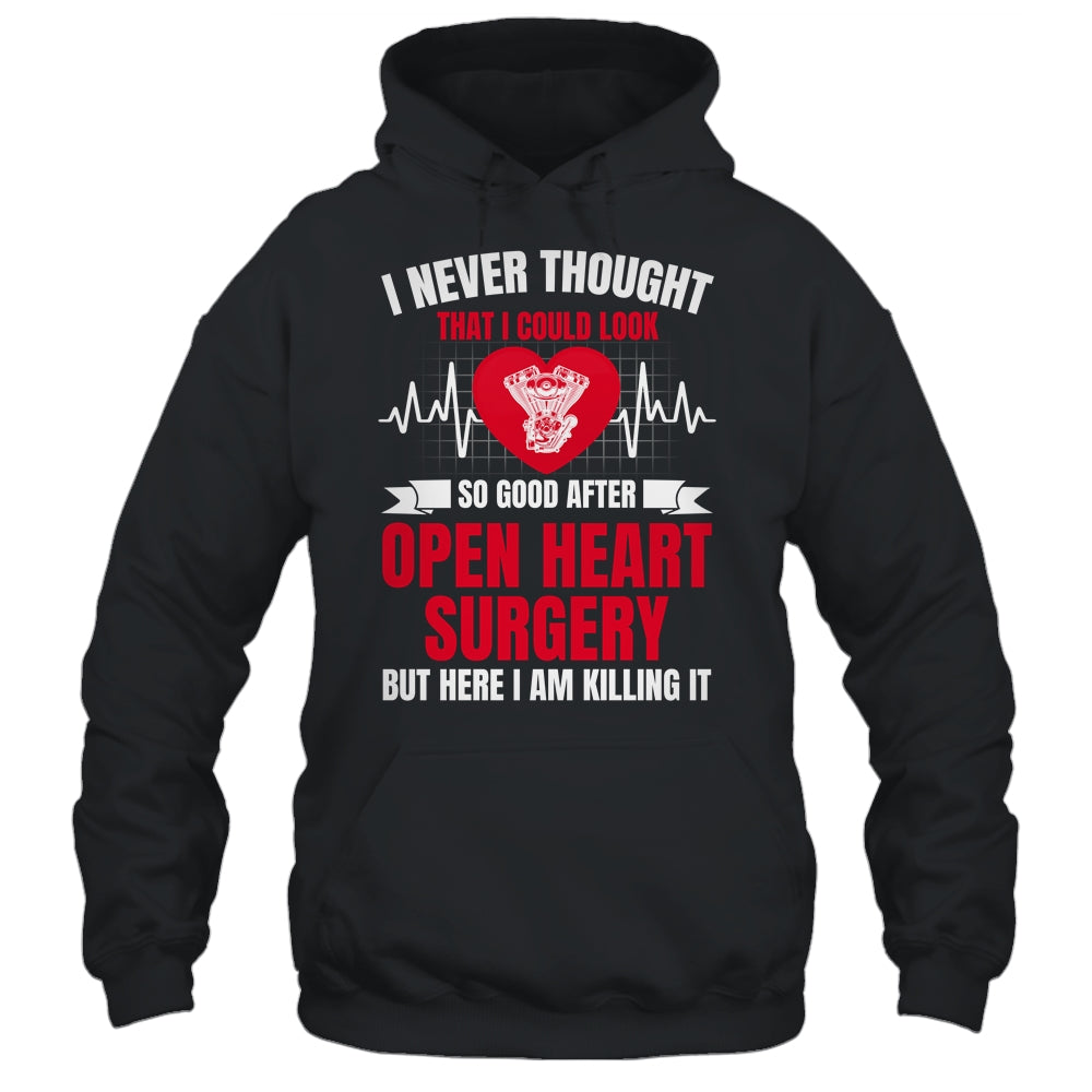 Funny Open Heart Surgery Art For Men Women Heart Patient Shirt & Hoodie | siriusteestore