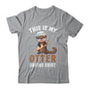 Funny Otter Baking Confectioner Chef Baker For Men Women Shirt & Tank Top | siriusteestore