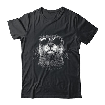 Funny Otter Sunglasses Otter Sea Lover Men Women Boys Shirt & Tank Top | siriusteestore