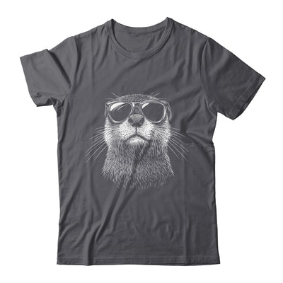Funny Otter Sunglasses Otter Sea Lover Men Women Boys Shirt & Tank Top | siriusteestore