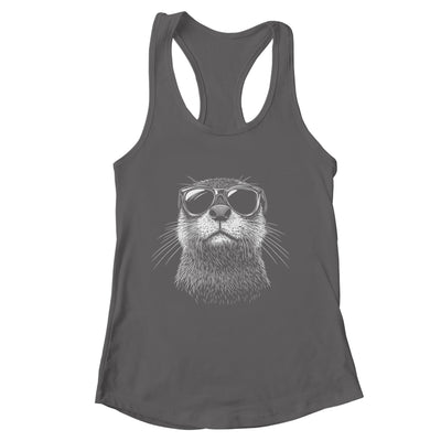 Funny Otter Sunglasses Otter Sea Lover Men Women Boys Shirt & Tank Top | siriusteestore