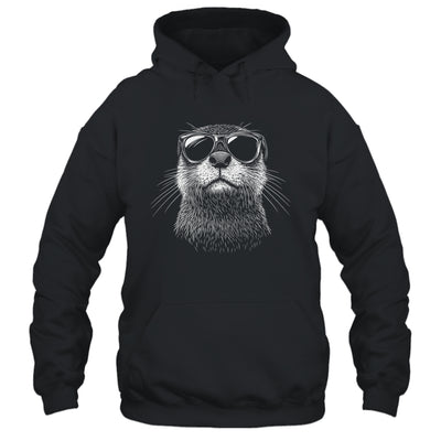 Funny Otter Sunglasses Otter Sea Lover Men Women Boys Shirt & Tank Top | siriusteestore