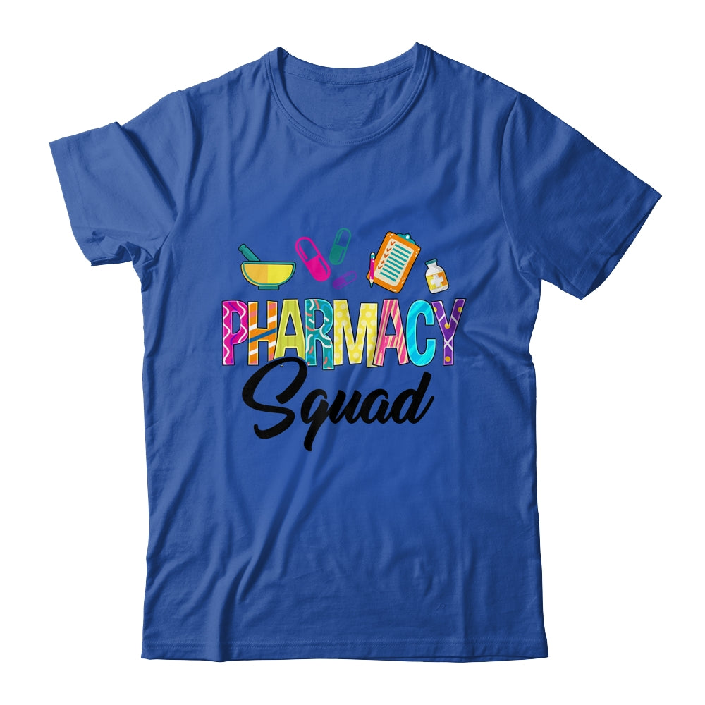 Funny Pharmacy Squad Tech Pharmacist Technician Healthcare Shirt & Tank Top | siriusteestore