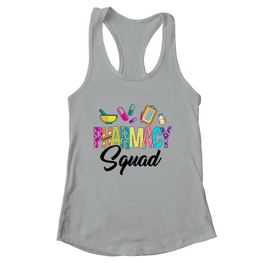 Funny Pharmacy Squad Tech Pharmacist Technician Healthcare Shirt & Tank Top | siriusteestore