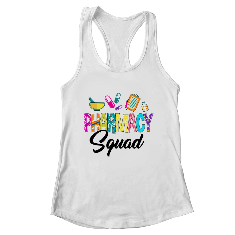 Funny Pharmacy Squad Tech Pharmacist Technician Healthcare Shirt & Tank Top | siriusteestore