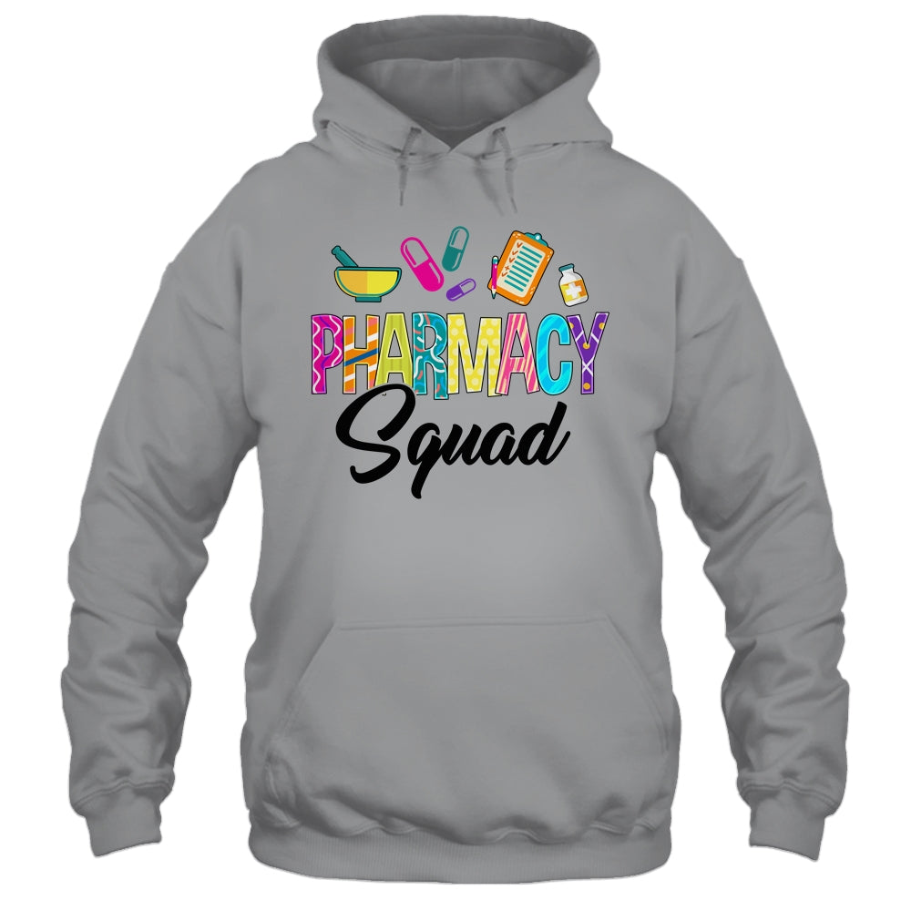 Funny Pharmacy Squad Tech Pharmacist Technician Healthcare Shirt & Tank Top | siriusteestore