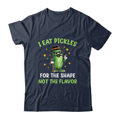 Funny Pickle I Eat Pickles For The Shape Inappropriate Meme Shirt & Tank Top | siriusteestore