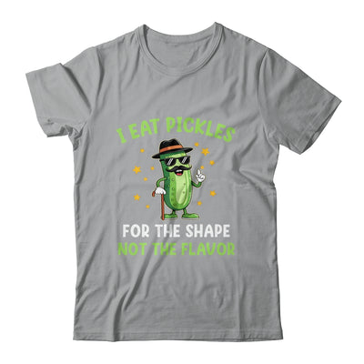Funny Pickle I Eat Pickles For The Shape Inappropriate Meme Shirt & Tank Top | siriusteestore