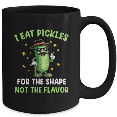 Funny Pickle I Eat Pickles For The Shape Inappropriate Meme Mug | siriusteestore
