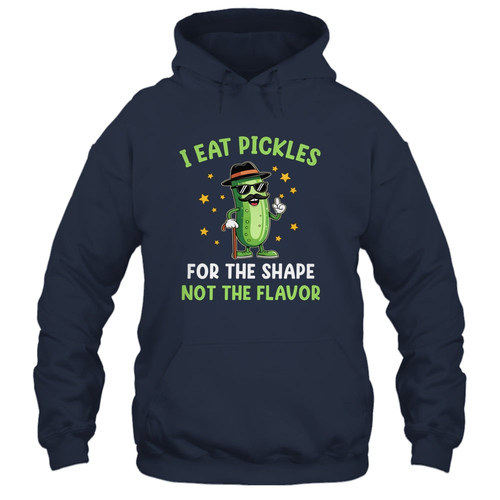 Funny Pickle I Eat Pickles For The Shape Inappropriate Meme Shirt & Tank Top | siriusteestore