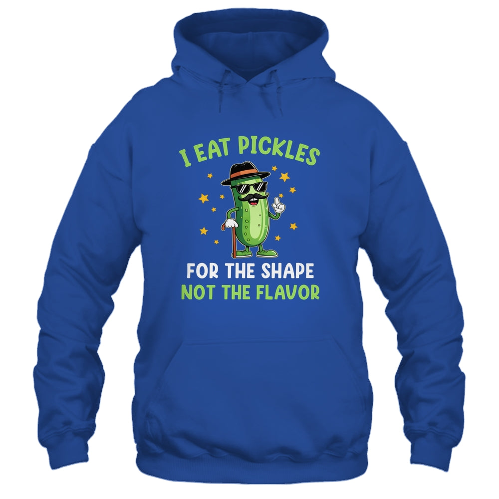 Funny Pickle I Eat Pickles For The Shape Inappropriate Meme Shirt & Tank Top | siriusteestore