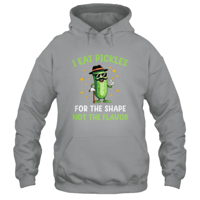 Funny Pickle I Eat Pickles For The Shape Inappropriate Meme Shirt & Tank Top | siriusteestore