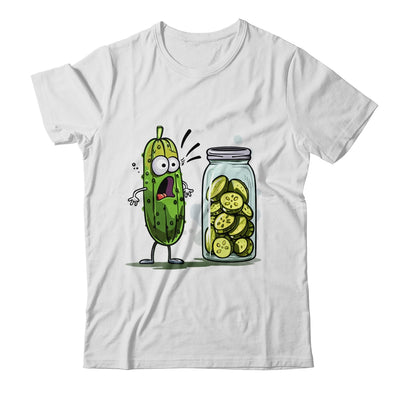 Funny Pickle Surprise A Cucumber And A Jar Of Sliced Pickles Shirt & Tank Top | siriusteestore