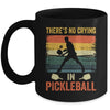 Funny Pickleball Art For Men Women Pickleball Player Paddle Mug | siriusteestore