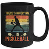 Funny Pickleball Art For Men Women Pickleball Player Paddle Mug | siriusteestore