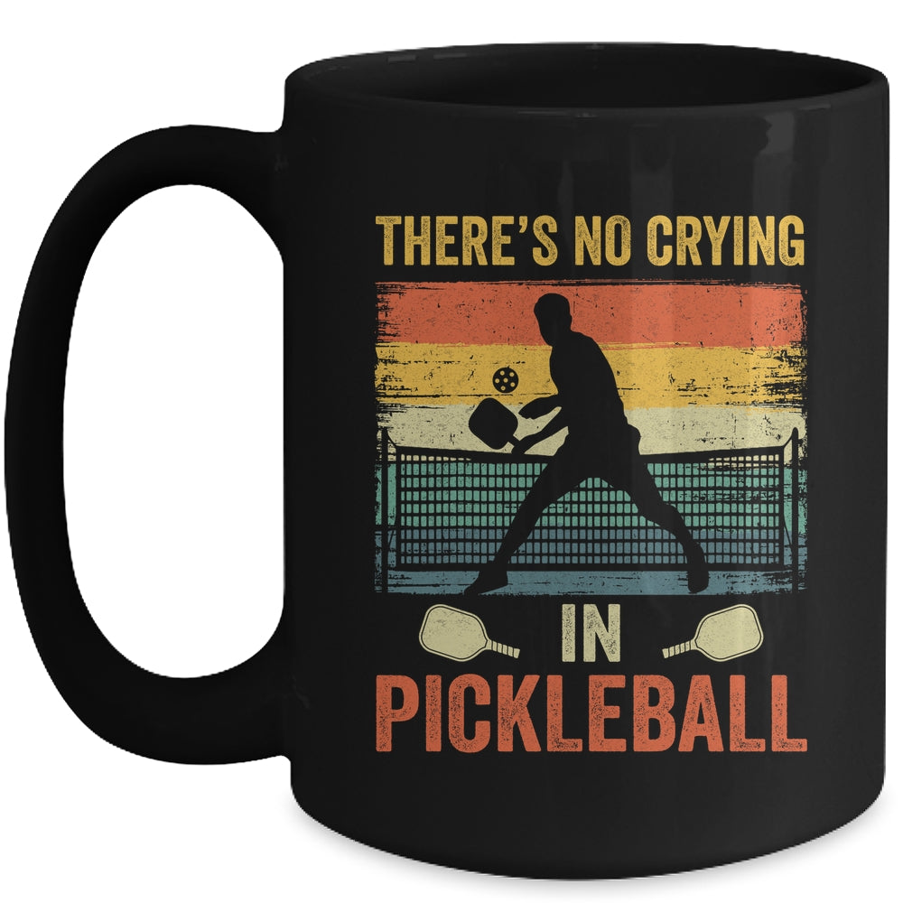 Funny Pickleball Art For Men Women Pickleball Player Paddle Mug | siriusteestore