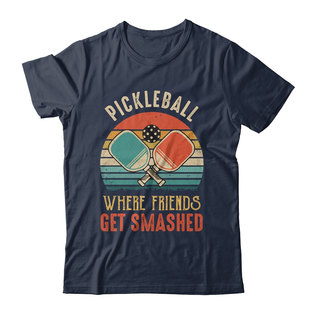 Funny Pickleball Paddle Pickleball Queen Women Retro Vintage Shirt & Tank Top | siriusteestore