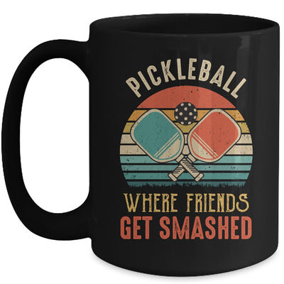 Funny Pickleball Paddle Pickleball Queen Women Retro Vintage Mug | siriusteestore
