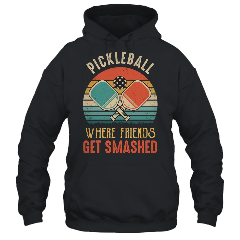 Funny Pickleball Paddle Pickleball Queen Women Retro Vintage Shirt & Tank Top | siriusteestore