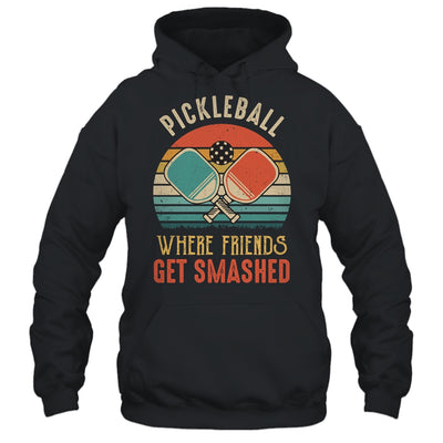 Funny Pickleball Paddle Pickleball Queen Women Retro Vintage Shirt & Tank Top | siriusteestore