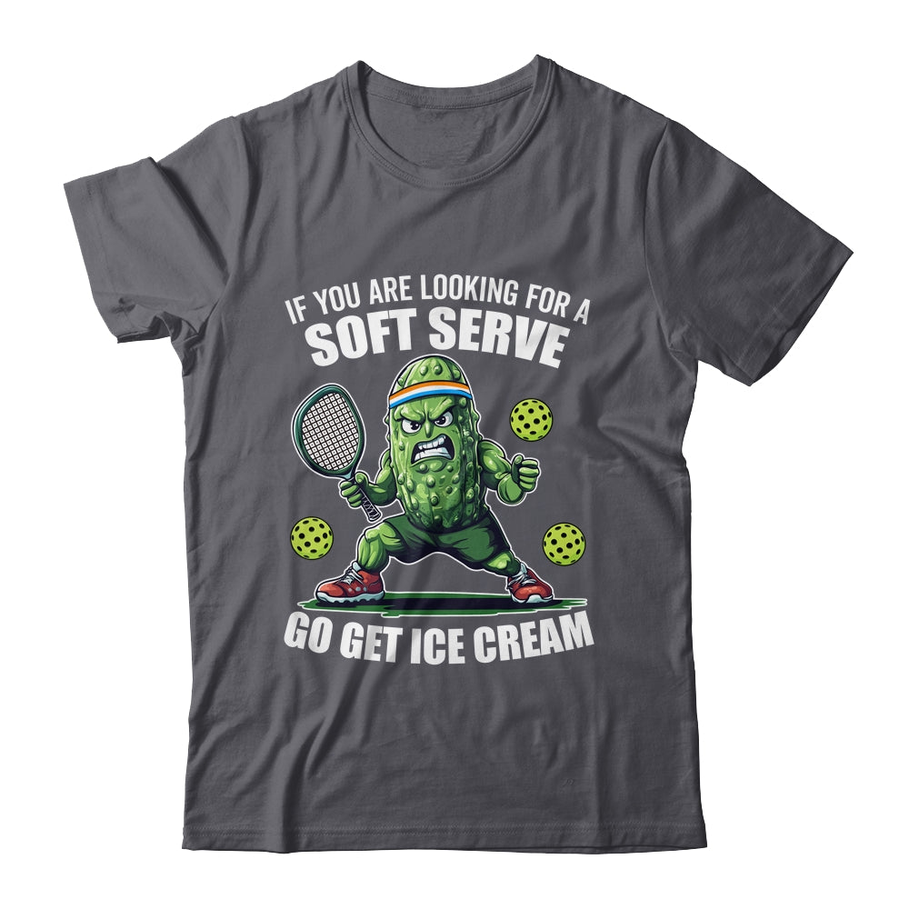 Funny Pickleball Player Pickle Tennis Soft Serve Ice Cream Shirt & Tank Top | siriusteestore