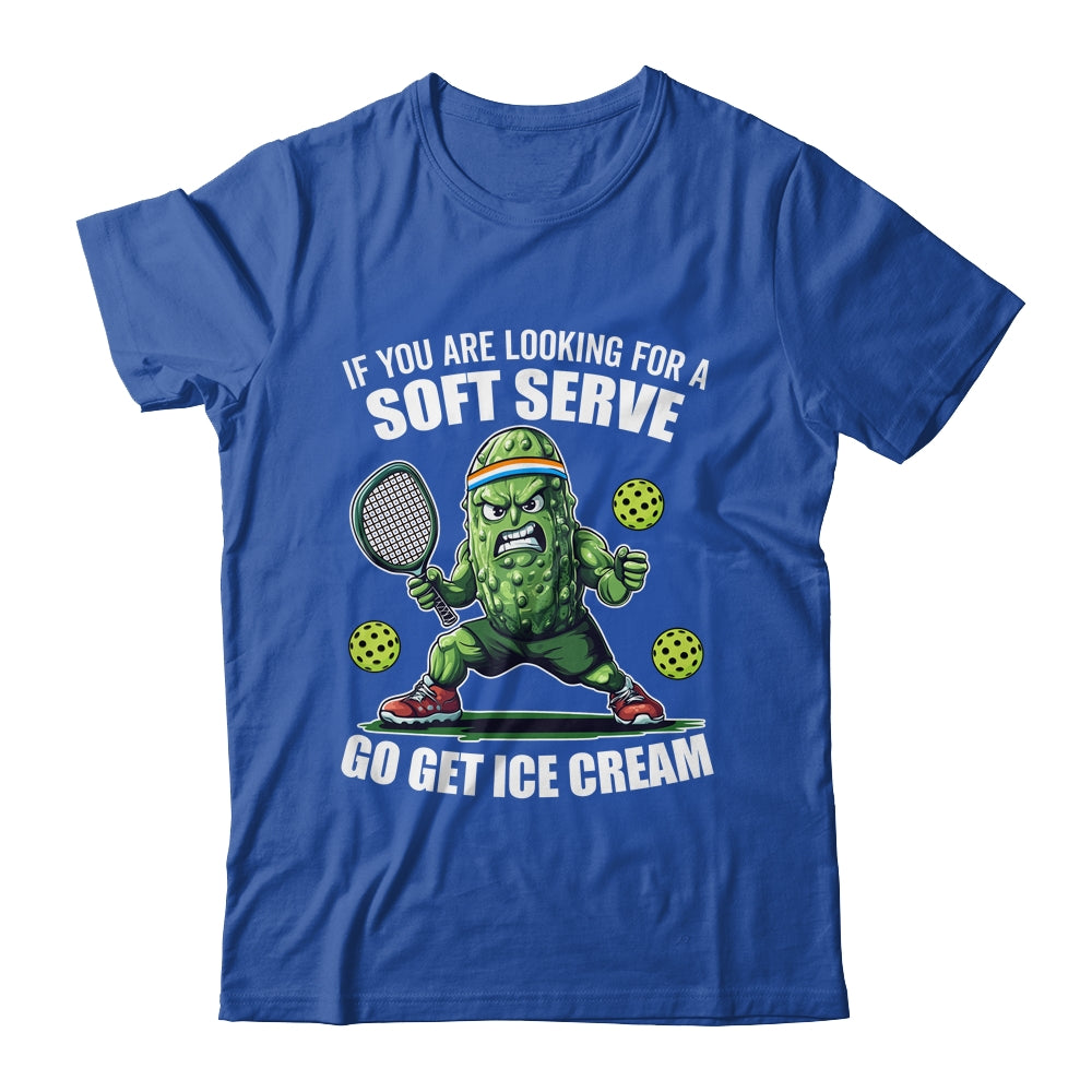 Funny Pickleball Player Pickle Tennis Soft Serve Ice Cream Shirt & Tank Top | siriusteestore