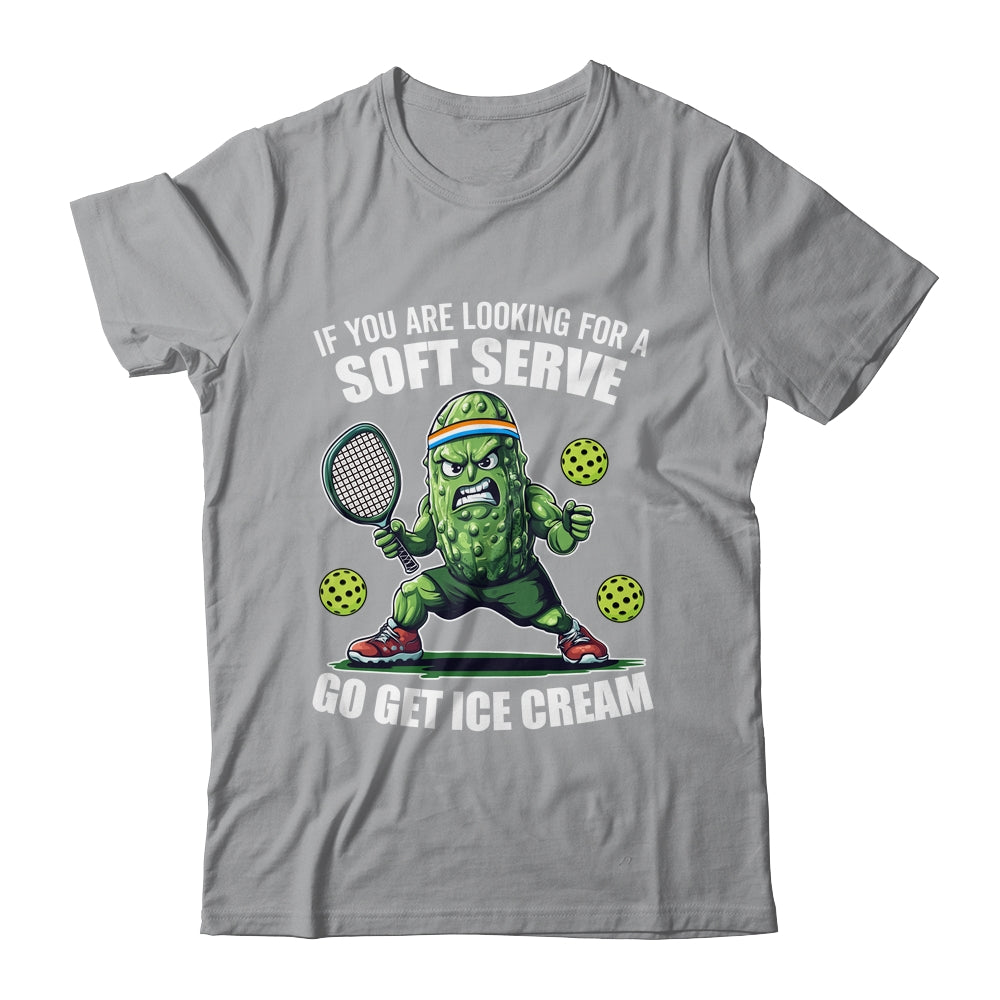 Funny Pickleball Player Pickle Tennis Soft Serve Ice Cream Shirt & Tank Top | siriusteestore