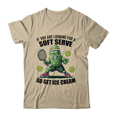 Funny Pickleball Playing Pickle Tennis Soft Serve Ice Cream Shirt & Tank Top | siriusteestore