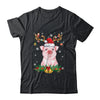 Funny Pig Reindeer Lights Ornament Santa Christmas Xmas Shirt & Sweatshirt | siriusteestore