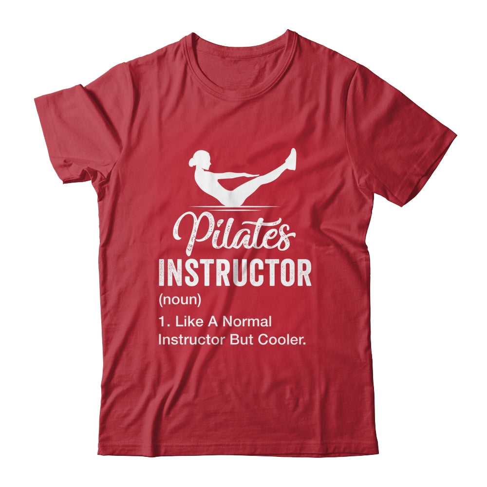 Funny Pilates Instructor Definition Art For Women Girl Shirt & Tank Top | siriusteestore