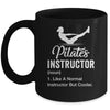 Funny Pilates Instructor Definition Art For Women Girl Mug | siriusteestore