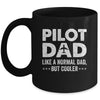 Funny Pilot Art For Dad Men Aviation Airplane Aircraft Pilot Mug | siriusteestore