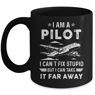 Funny Pilot Art For Men I Am A Pilot Aircraft Airplane Mug | siriusteestore