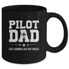 Funny Pilot Dad Fathers Day For Airplane And Aviation Lover Mug | siriusteestore