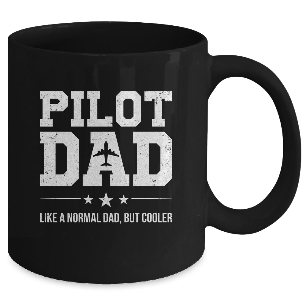 Funny Pilot Dad Fathers Day For Airplane And Aviation Lover Mug | siriusteestore